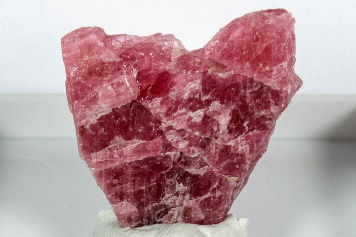 Striking Cherry-Red Rhodonite Specimen - Brazil #344951